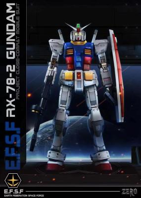 Gundam RX-78-2 Mobile Suit Statue Taille Réelle Zero Art Studio