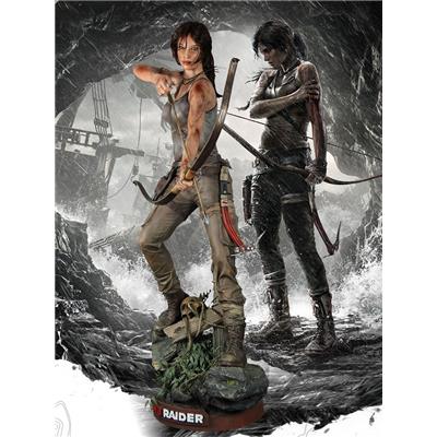 Tomb Raider 9 - Lara Croft Life-Size Statue Muckle