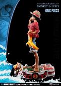 One Piece Monkey D Luffy Statue Taille Réelle CW Studio