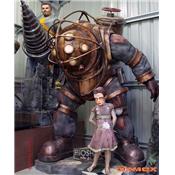 Bioshock Big Daddy Statue Taille Réelle Oxmox Muckle