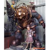 Bioshock Big Daddy Life-Size Statue Oxmox Muckle