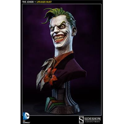 DC Comics The Joker Life-Size Bust Sideshow