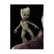 Guardians of the Galaxy - Star Lord and Baby Groot Life-Size Statue Oxmox Muckle