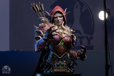 World of Warcraft - Sylvanas Windrunner Buste Taille Réelle 1/1 Infinity Studio X Blizzard