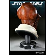 Star Wars Amiral Ackbar Buste Taille Réelle Sideshow