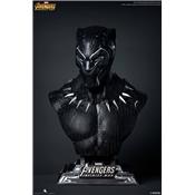 Avengers: Infinity War - Black Panther Buste Taille Réelle Queen Studios