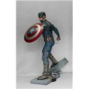 Captain America Le Soldat de l'hiver Statue Taille Réelle Oxmox Muckle