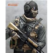 Call of Duty: Modern Warfare 2 Ghost Statue Taille Réelle Oxmox Muckle