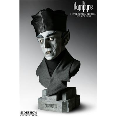 Nosferatu Max Schreck Buste Taille Réelle Silver Screen Edition Sideshow