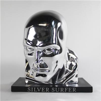 Le Surfer D'Argent Buste Taille Réelle Alex Ross Upper Deck