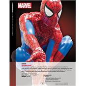 Spider-Man Statue Taille Réelle sur Lampadaire Lumineux Rubie's