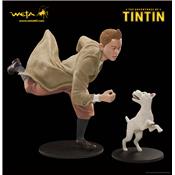 Les Aventures de Tintin - Pack Capitaine Haddock & Tintin & Milou Statues Taille Réelle Weta