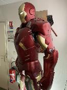 Iron Man Mark 7 Statue Taille Réelle 1/1 Queen Studios