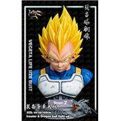 Dragon Ball Z Vegeta Combo Statue + Buste Taille Réelle MRC