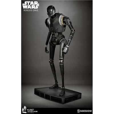 Star Wars K-2SO Statue Taille Réelle Sideshow