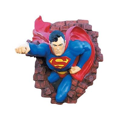 Superman Statue Murale Taille Réelle Rubies