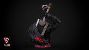 Berserk Guts Buste Taille Réelle 1/1 Vlad Collectibles Studio
