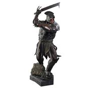 The Lord of the Rings Orc Uruk-Hai Life-Size Statue Oxmox Muckle