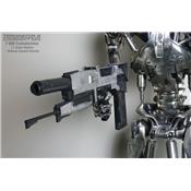 Terminator 2 T-800 Endoskeleton Statue Taille Réelle Sideshow (Version Combat)