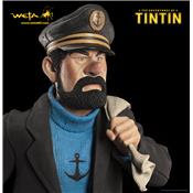 Les Aventures de Tintin - Pack Capitaine Haddock & Tintin & Milou Statues Taille Réelle Weta