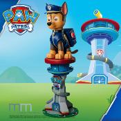 Pat Patrouille Chase avec Tour Statue Taille Réelle 1/1 Oxmox Muckle
