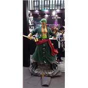 One Piece Roronoa Zoro Statue Taille Réelle Black Pearl Studio