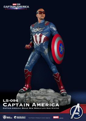 Captain America : Brave New World - Captain America Statue Taille Réelle 1/1 Beast Kingdom