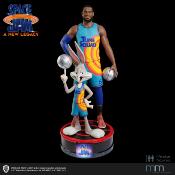 Space Jam Set LeBron James and Bugs Bunny Statues Taille Réelle Muckle