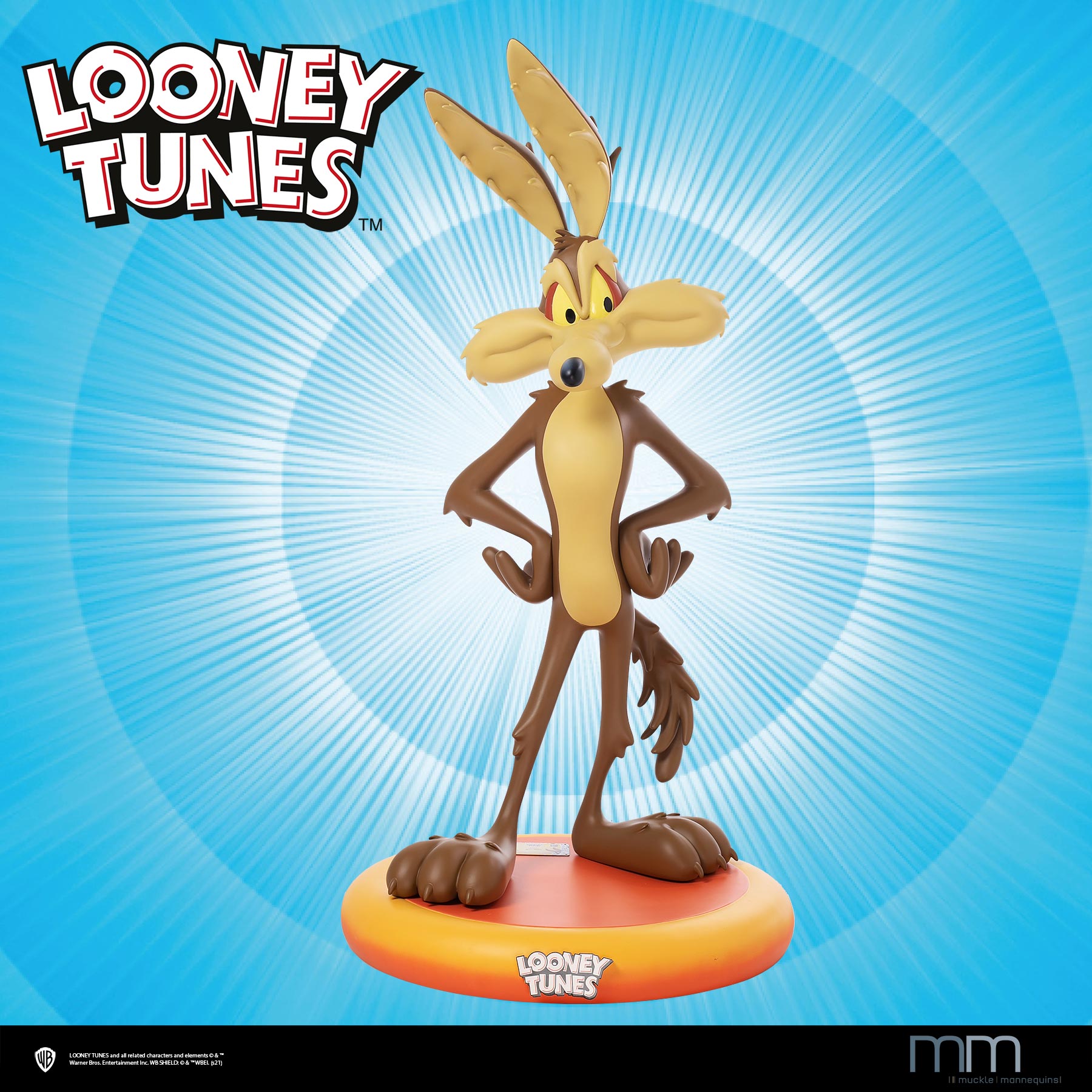 Looney Tunes - Wile E. Coyote Life-Size Statue Muckle