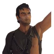 Bruce Campbell Ash Life-Size Statue Oxmox Muckle