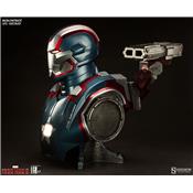 Iron Man 3 - Iron Patriot Life-Size Bust Sideshow