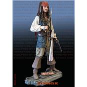 Pirates de Caraïbes Jack Sparrow Statue Taille Réelle Oxmox Muckle