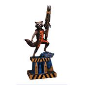 Guardians of the Galaxy - Rocket Raccoon Life-Size Statue Oxmox Muckle