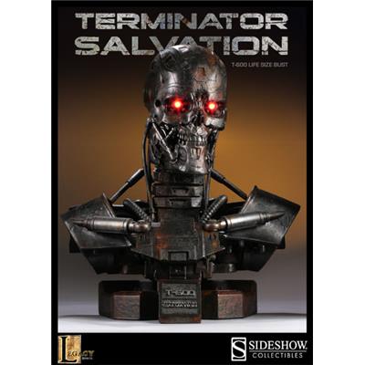 Terminator Salvation T600 Life-Size Bust Sideshow