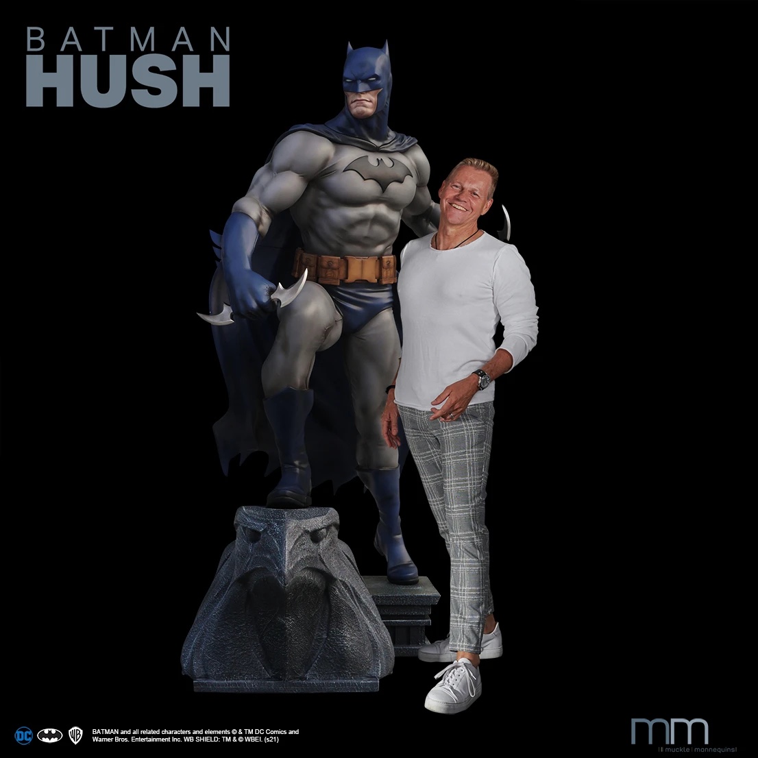 Batman Hush Statue Taille Réelle Muckle