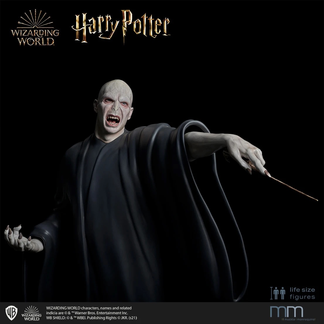 Harry Potter Voldemort Statue Taille Réelle Muckle