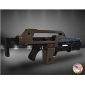 Aliens Pulse Rifle Brown Bess Weathered 1:1 Replica Hollywood Collectibles