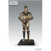 Star Wars C-3PO Statue Taille Réelle Sideshow