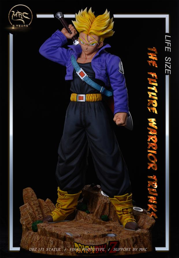 Dragon Ball Z Trunks Statue Taille Réelle MRC