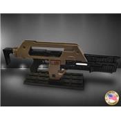 Aliens Pulse Rifle Brown Bess Weathered Réplique 1:1 Hollywood Collectibles