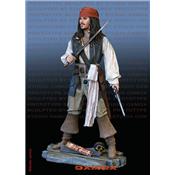 Pirates de Caraïbes Jack Sparrow Statue Taille Réelle Oxmox Muckle