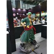 One Piece Roronoa Zoro Statue Taille Réelle Black Pearl Studio