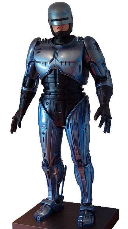 Robocop Statue Taille Réelle Fred Barton, robocop figurine grandeur nature,  robocop life size statu