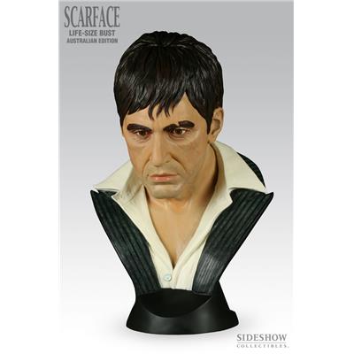 Scarface Tony Montana Life-Size Bust Sideshow (Autralian Edition)