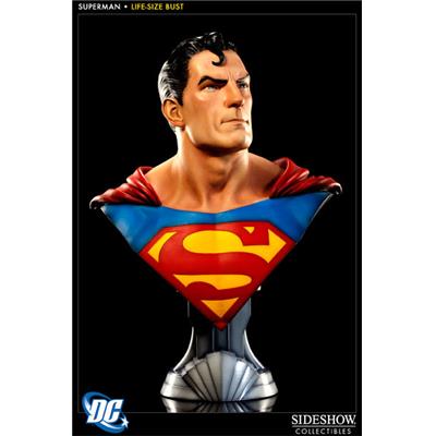 DC Comics Superman Life-Size Bust Sideshow