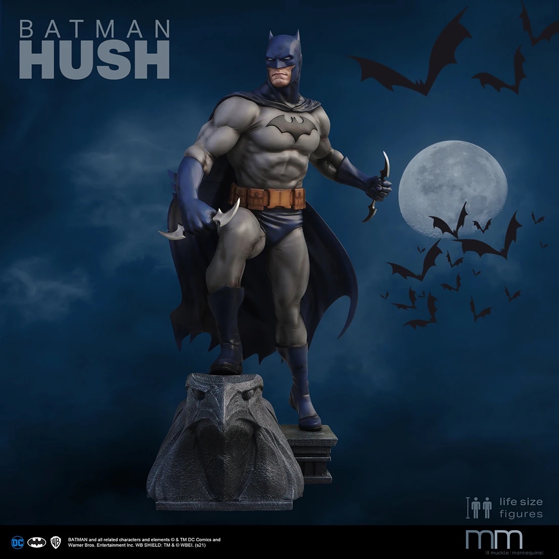 Batman Hush Statue Taille Réelle Muckle