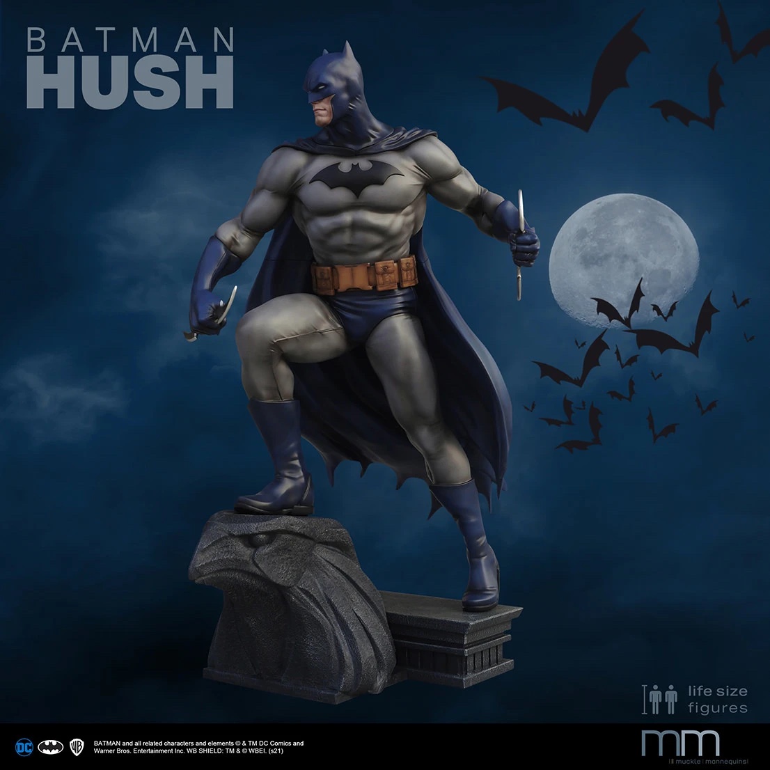 Batman Hush Statue Taille Réelle Muckle