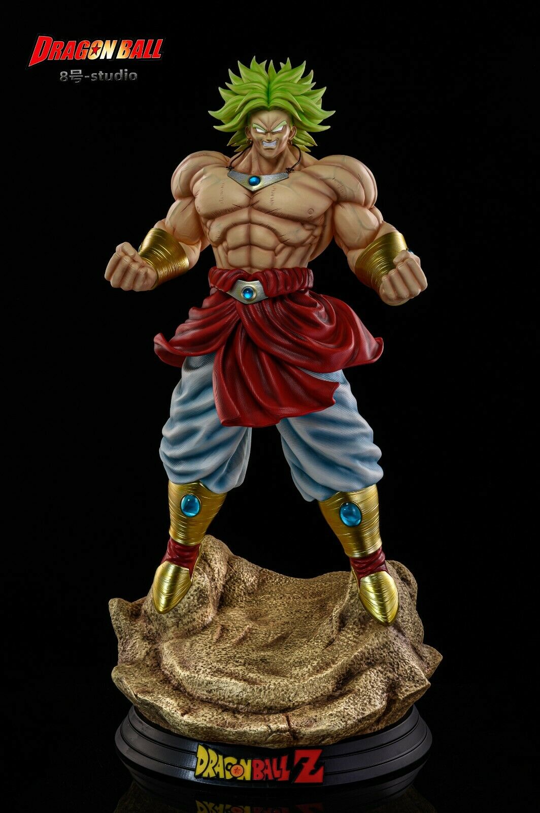 Dragon Ball Z Broly Statue Taille Réelle 8 Studio