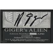 Buste Giger Alien signé H.R.Giger Sideshow