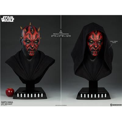 Star Wars Darth Maul Buste Taille Réelle Sideshow